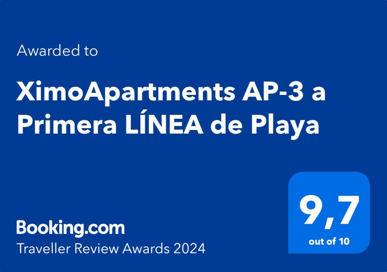 Ap-3 Ximoapartments A Primera Linea Playa & Chimenea Oliva Buitenkant foto